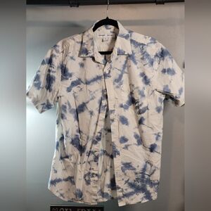 Old navy Blue Tie-Dye Men's Shirt